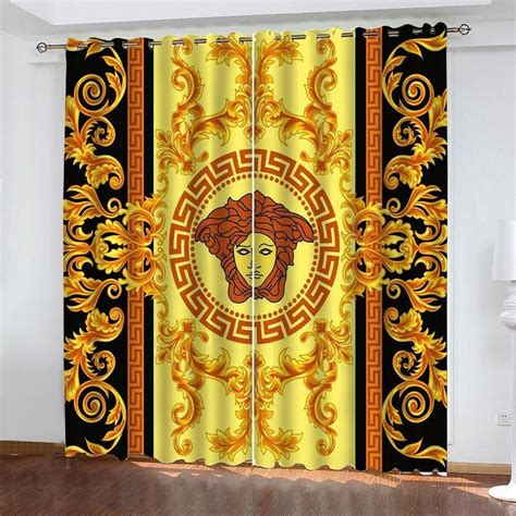 curtains versace|luxury versace curtains.